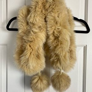 Genuine Fur Scarf